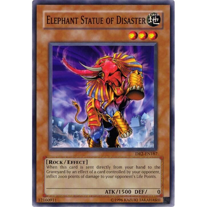 Image for Elephant Statue of Disaster (DR2-EN187) (DR2) - YuGiOh