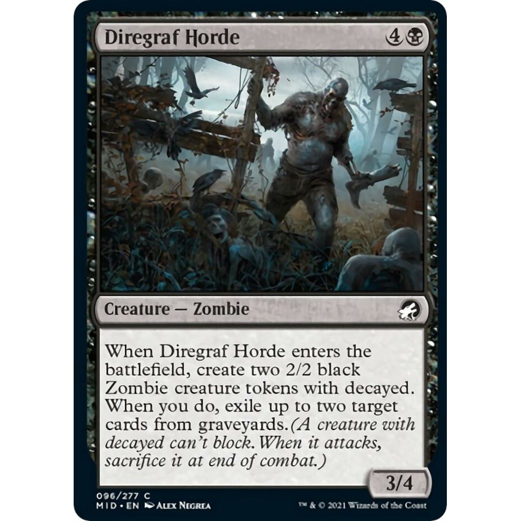 Image for Diregraf Horde (96) (MID) - Magic: The Gathering