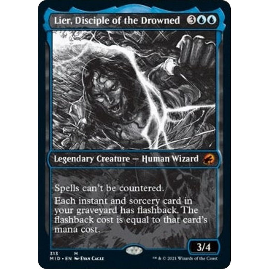 Image for Lier, Disciple of the Drowned (Showcase) (313) (MID) - Magic: The Gathering