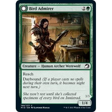Image for Bird Admirer (169) (MID) - Magic: The Gathering