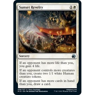 Image for Sunset Revelry (38) (MID) - Magic: The Gathering