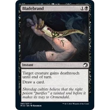 Image for Bladebrand (87) (MID) - Magic: The Gathering