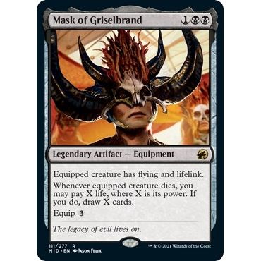 Image for Mask of Griselbrand (111) (MID) - Magic: The Gathering