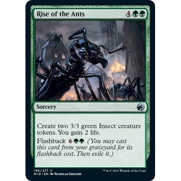 Image for Rise of the Ants (196) (MID) - Magic: The Gathering
