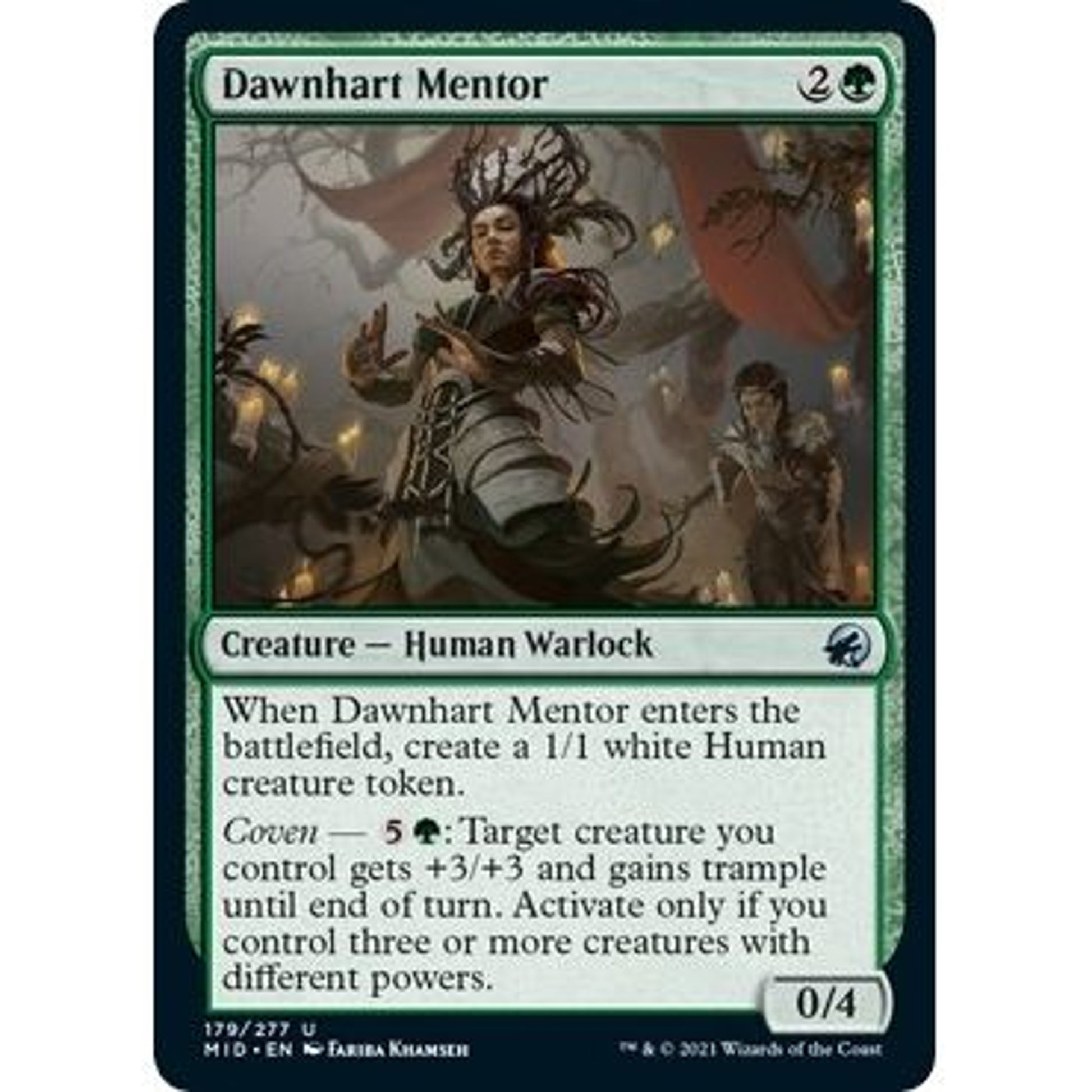 Image for Dawnhart Mentor (179) (MID) - Magic: The Gathering