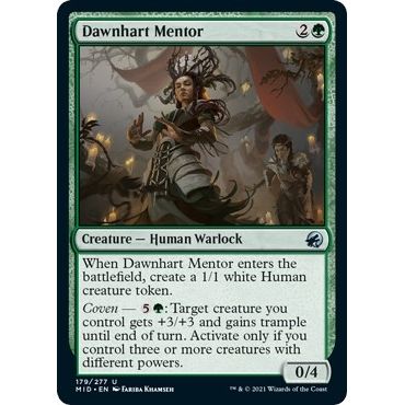Image for Dawnhart Mentor (179) (MID) - Magic: The Gathering