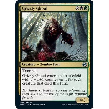 Image for Grizzly Ghoul (226) (MID) - Magic: The Gathering