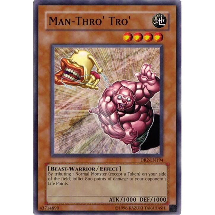 Image for Man-Thro' Tro' (DR2-EN194) (DR2) - YuGiOh
