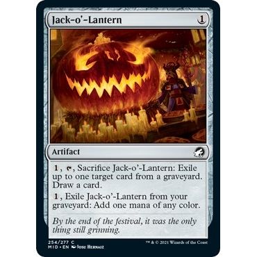 Image for Jack-o'-Lantern (254) (MID) - Magic: The Gathering