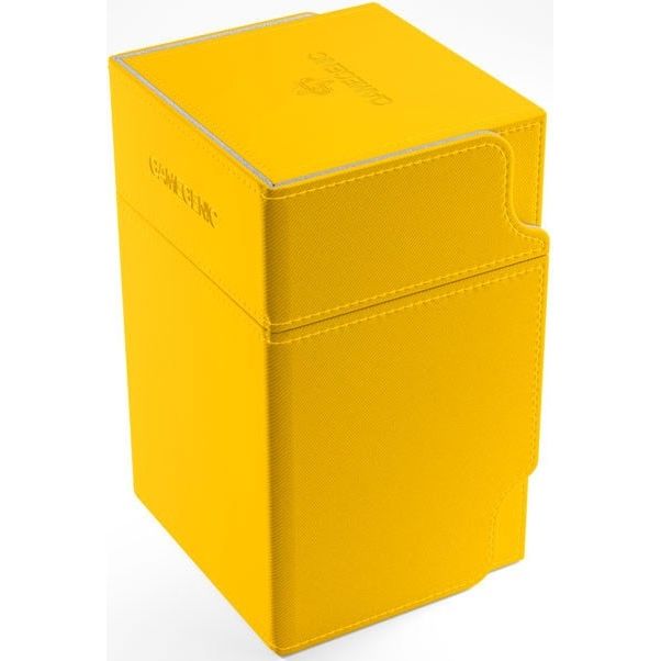 Image for GameGenic Watchtower Convertible Deck Box - Yellow (Holds 100+) - Deck Boxes
