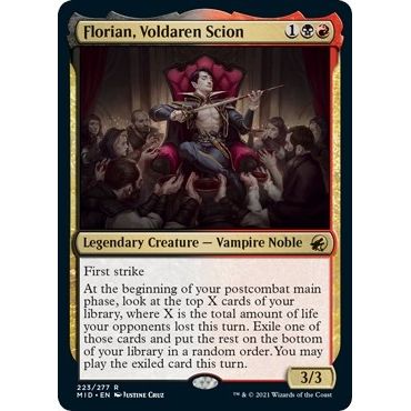 Image for Florian, Voldaren Scion (223) (MID) - Magic: The Gathering