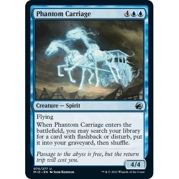 Image for Phantom Carriage (70) (MID) - Magic: The Gathering