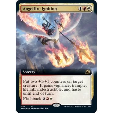 Image for Angelfire Ignition (Extended Art) (367) (MID) - Magic: The Gathering