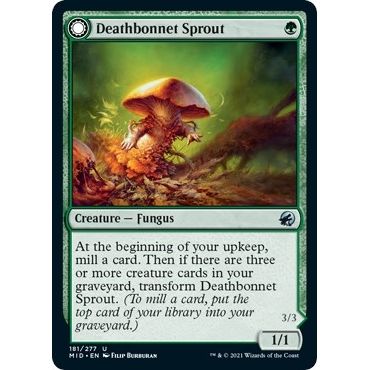 Image for Deathbonnet Sprout (181) (MID) - Magic: The Gathering