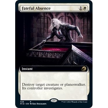 Image for Fateful Absence (Extended Art) (328) (MID) - Magic: The Gathering