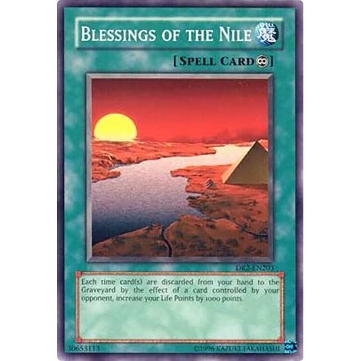 Image for Blessings of the Nile (DR2-EN203) (DR2) - YuGiOh