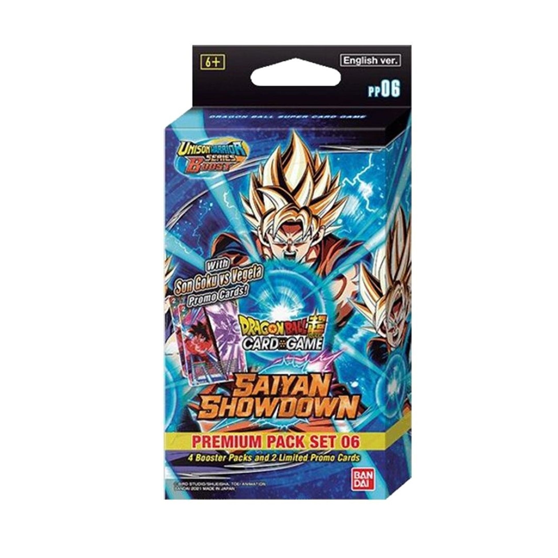 Image for Saiyan Showdown Premium Pack Set 06 - Dragon Ball Super: Masters