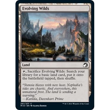 Image for Evolving Wilds (261) (MID) - Magic: The Gathering
