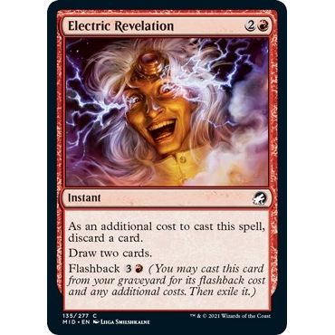Image for Electric Revelation (135) (MID) - Magic: The Gathering