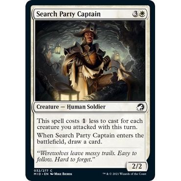 Image for Search Party Captain (32) (MID) - Magic: The Gathering
