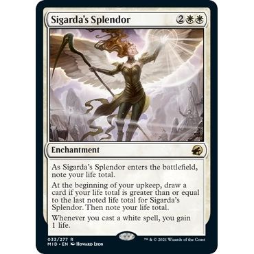 Image for Sigarda's Splendor (33) (MID) - Magic: The Gathering
