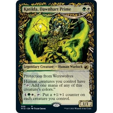 Image for Katilda, Dawnhart Prime (Showcase) (309) (MID) - Magic: The Gathering