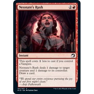 Image for Neonate's Rush (151) (MID) - Magic: The Gathering
