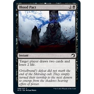 Image for Blood Pact (88) (MID) - Magic: The Gathering