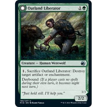 Image for Outland Liberator (190) (MID) - Magic: The Gathering