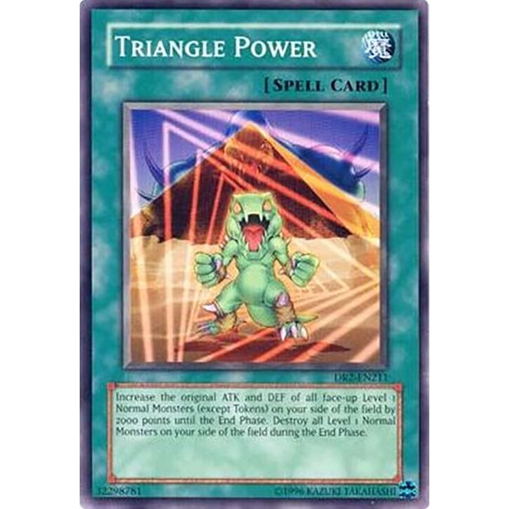 Image for Triangle Power (DR2-EN211) (DR2) - YuGiOh