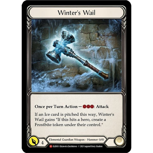 Image for Winter's Wail (ELE003) (ELE) - Flesh and Blood TCG