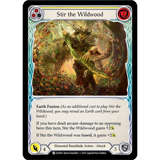 Image for Stir the Wildwood (Yellow) (ELE083) (ELE) - Flesh and Blood TCG