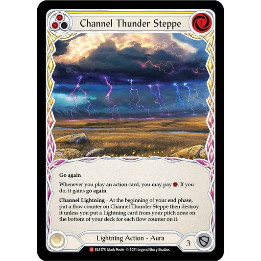Image for Channel Thunder Steppe (ELE175) (ELE) - Flesh and Blood TCG