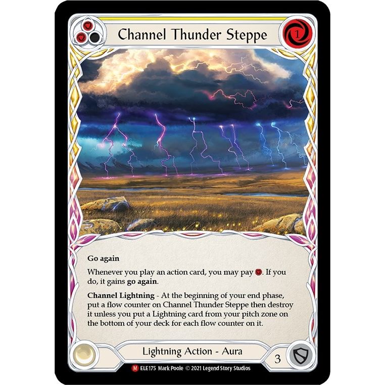 Image for Channel Thunder Steppe (ELE175) (ELE) - Flesh and Blood TCG