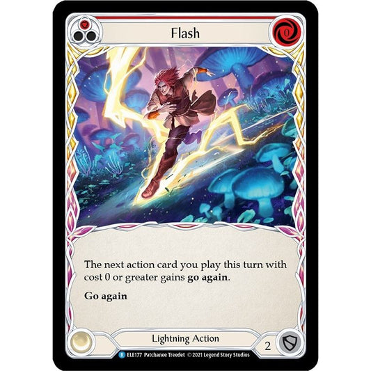 Image for Flash (Red) (ELE177) (ELE) - Flesh and Blood TCG