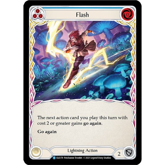 Image for Flash (Blue) (ELE179) (ELE) - Flesh and Blood TCG