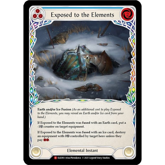 Image for Exposed to the Elements (ELE093) (ELE) - Flesh and Blood TCG