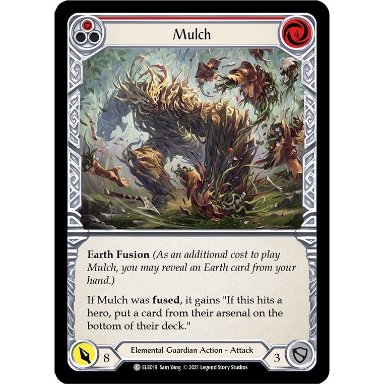 Image for Mulch (Red) (ELE019) (ELE) - Flesh and Blood TCG