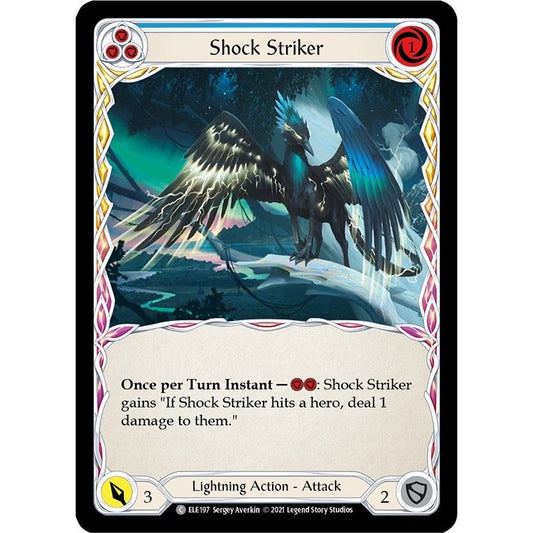 Image for Shock Striker (Blue) (ELE197) (ELE) - Flesh and Blood TCG
