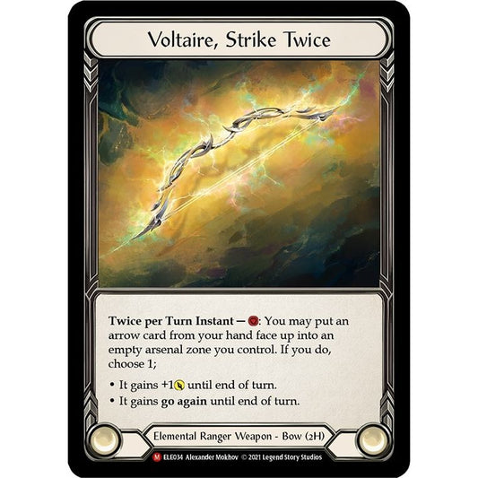 Image for Voltaire, Strike Twice (ELE034) (ELE) - Flesh and Blood TCG