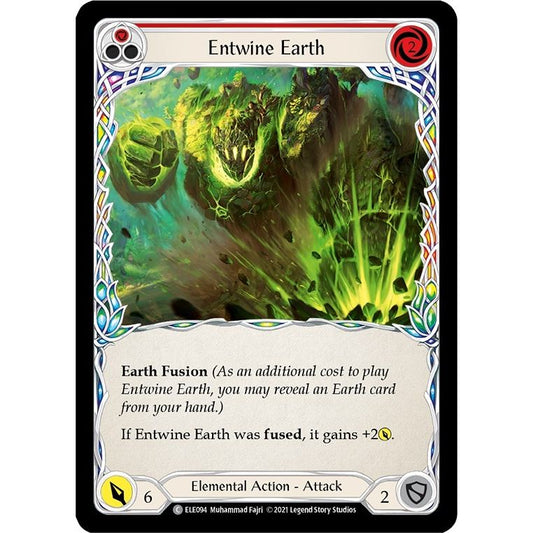 Image for Entwine Earth (Red) (ELE094) (ELE) - Flesh and Blood TCG