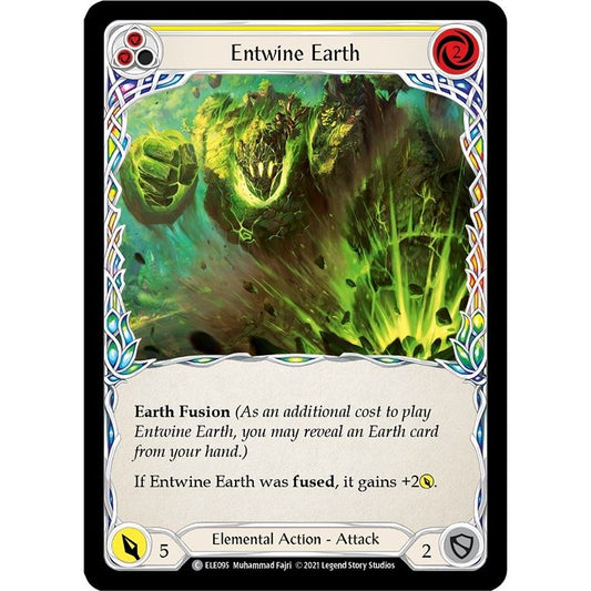 Image for Entwine Earth (Yellow) (ELE095) (ELE) - Flesh and Blood TCG