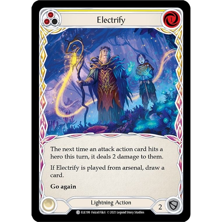 Image for Electrify (Yellow) (ELE199) (ELE) - Flesh and Blood TCG