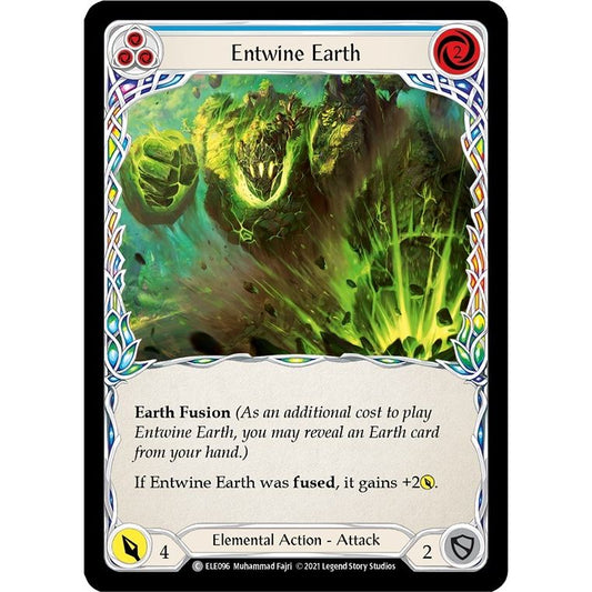 Image for Entwine Earth (Blue) (ELE096) (ELE) - Flesh and Blood TCG