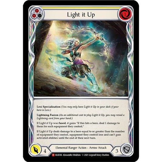 Image for Light it Up (ELE036) (ELE) - Flesh and Blood TCG