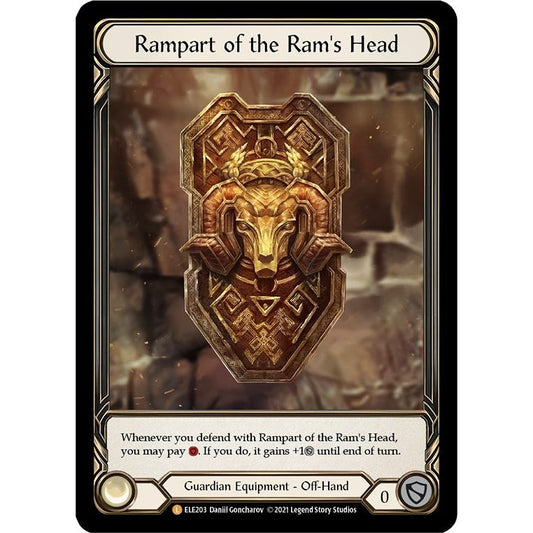 Image for Rampart of the Ram's Head (ELE203) (ELE) - Flesh and Blood TCG