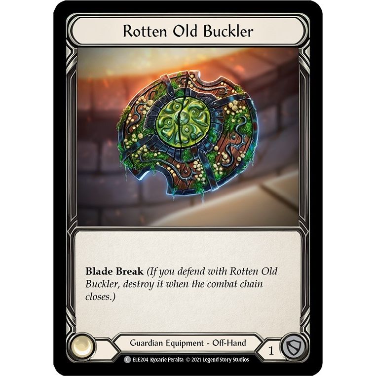 Image for Rotten Old Buckler (ELE204) (ELE) - Flesh and Blood TCG