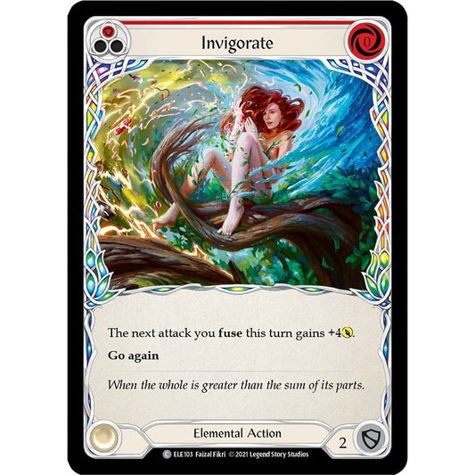 Image for Invigorate (Red) (ELE103) (ELE) - Flesh and Blood TCG