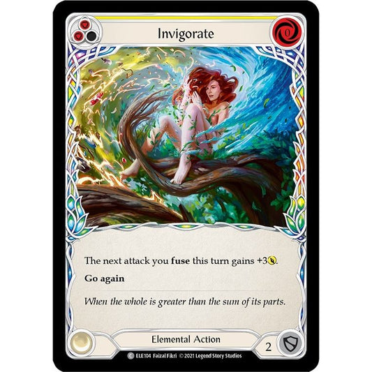 Image for Invigorate (Yellow) (ELE104) (ELE) - Flesh and Blood TCG