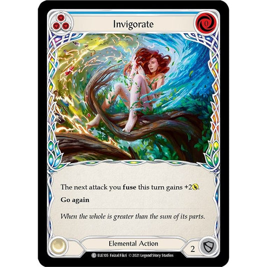 Image for Invigorate (Blue) (ELE105) (ELE) - Flesh and Blood TCG